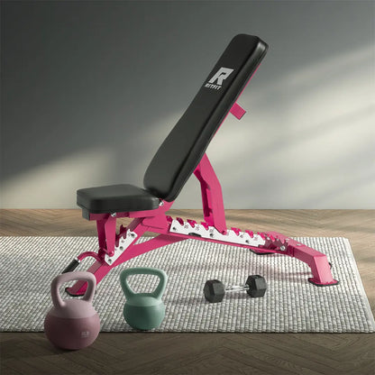 Transform Your Home Workouts with the RITFIT Adjustable Weight Bench - 1300LB Capacity for Ultimate Versatility and Comfort