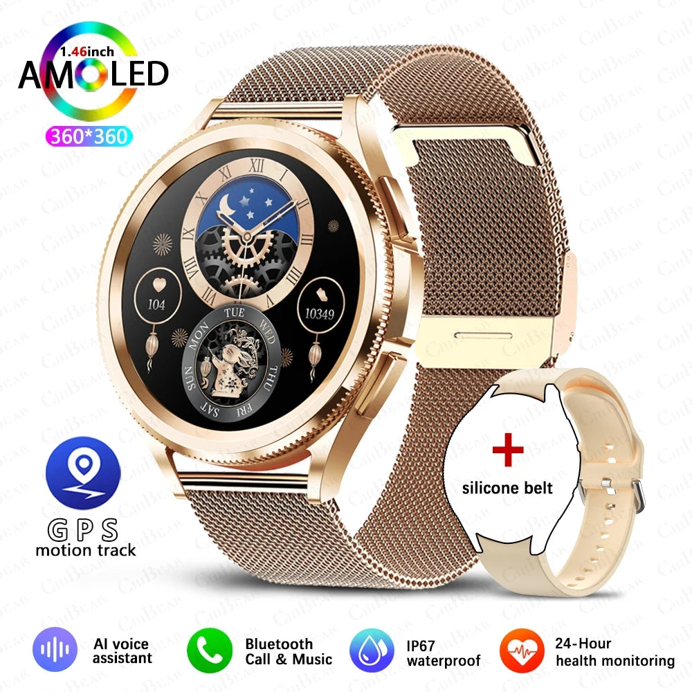 Elevate Your Fitness Journey with the Classic Bluetooth Call Smart Watch for Men - 2025 Model Featuring Health Monitoring and Outdoor Sports Capabilities