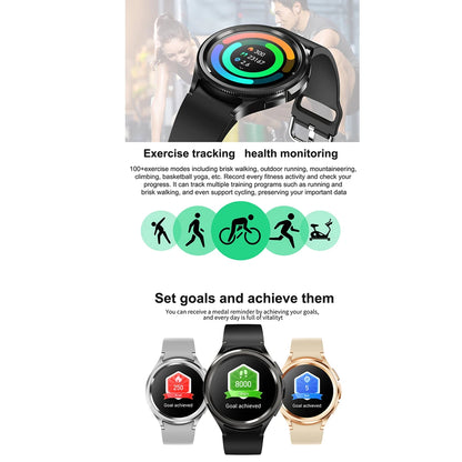 Elevate Your Fitness Journey with the Classic Bluetooth Call Smart Watch for Men - 2025 Model Featuring Health Monitoring and Outdoor Sports Capabilities