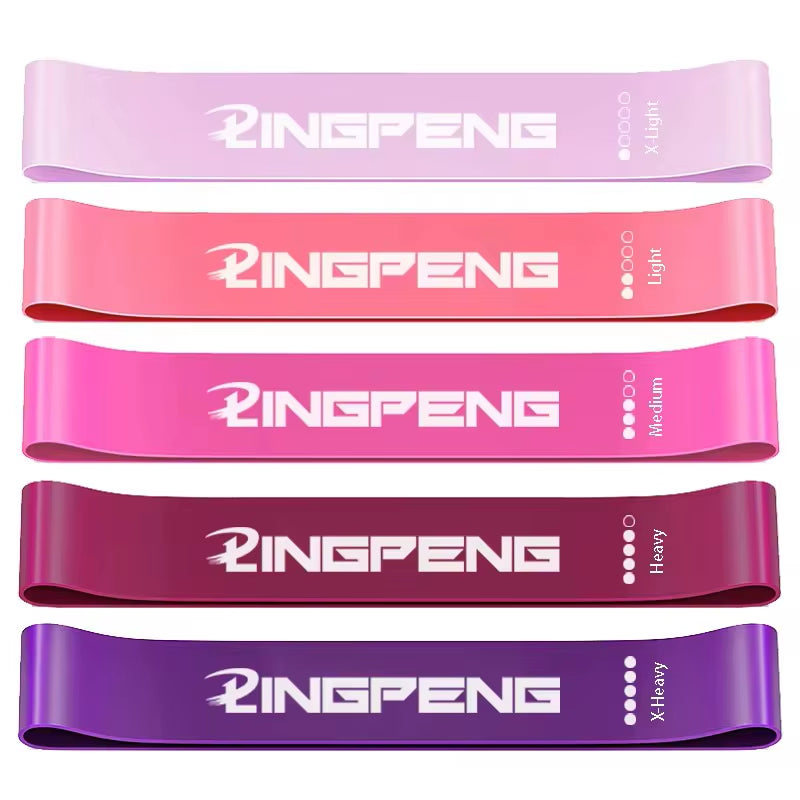 Resistance Bands for Yoga and Fitness - Elastic Loop Stretch Band for Hip, Leg, and Squat Training