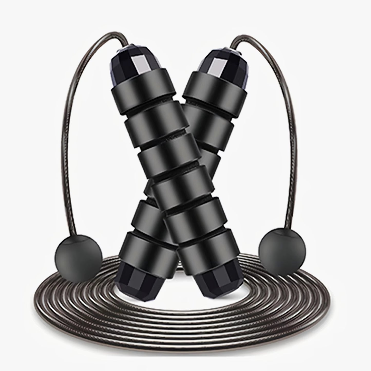 Elevate Your Fitness Routine with Our Adjustable Tangle-Free Speed Jump Rope Featuring Comfortable Foam Handles