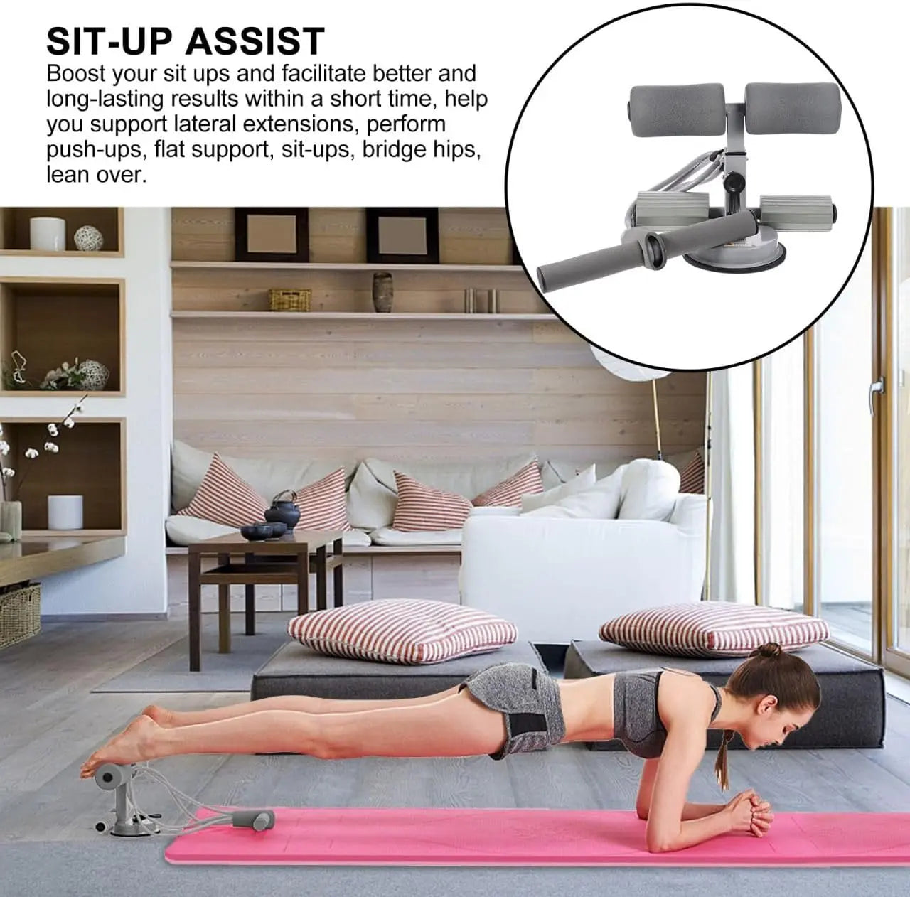 Abdominal Training Auxiliary Equipment for Home Fitness - Comprehensive Workout Solution for Core Strength and Tummy Toning