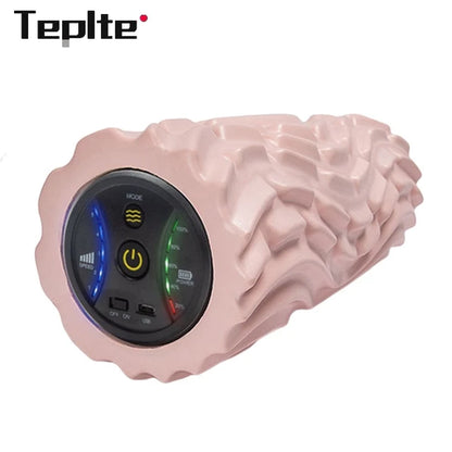 Elevate Your Fitness Routine with Our Rechargeable Vibration Foam Roller – The Ultimate Deep Tissue Massage Tool for Home Recovery!