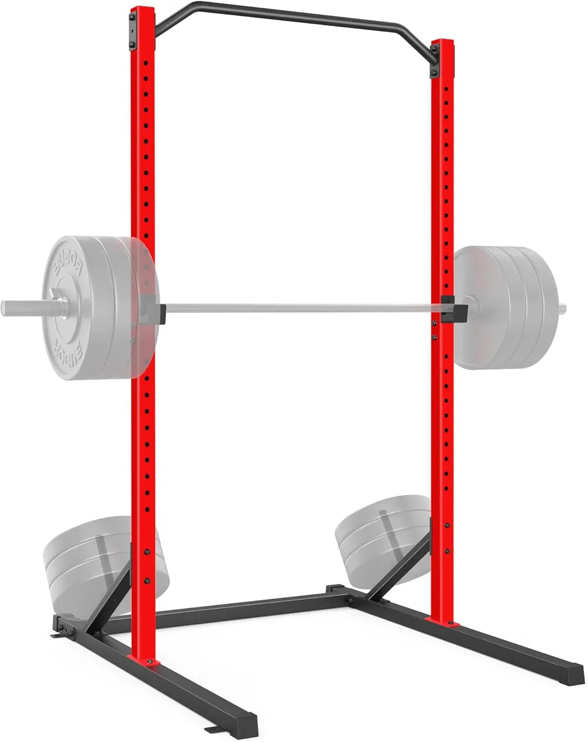 Oppsdecor Adjustable Heavy-Duty Squat Rack - Versatile Home Gym Power Cage for Strength Training and Weightlifting, Ideal for Summer and Father’s Day Gifts