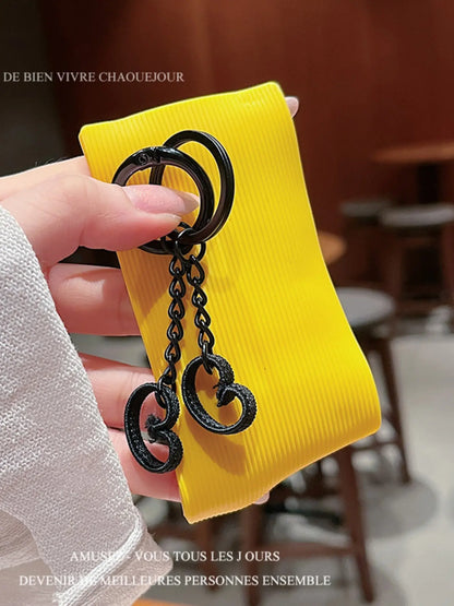 Charming Mini Yoga Mat Keychain - Perfect Accessory for Fitness Enthusiasts