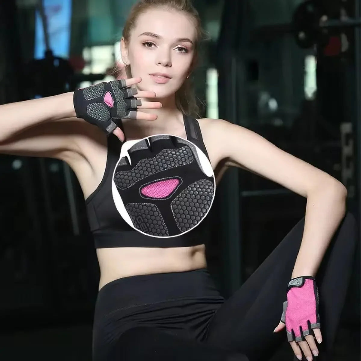 Professional Breathable Anti-Slip Half Finger Gloves for Summer Sports and Cycling - Unisex Design