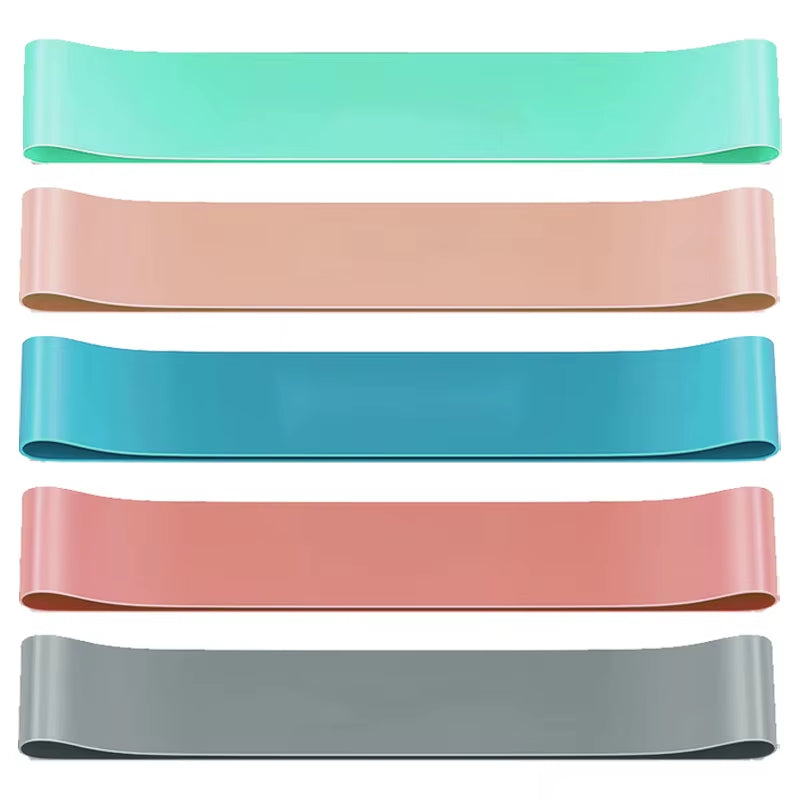 Resistance Bands for Yoga and Fitness - Elastic Loop Stretch Band for Hip, Leg, and Squat Training