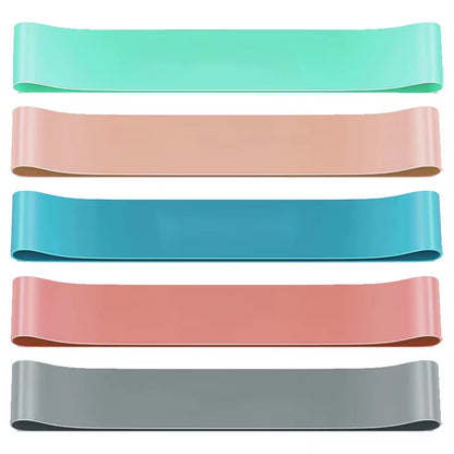 Resistance Bands for Yoga and Fitness - Elastic Loop Stretch Band for Hip, Leg, and Squat Training