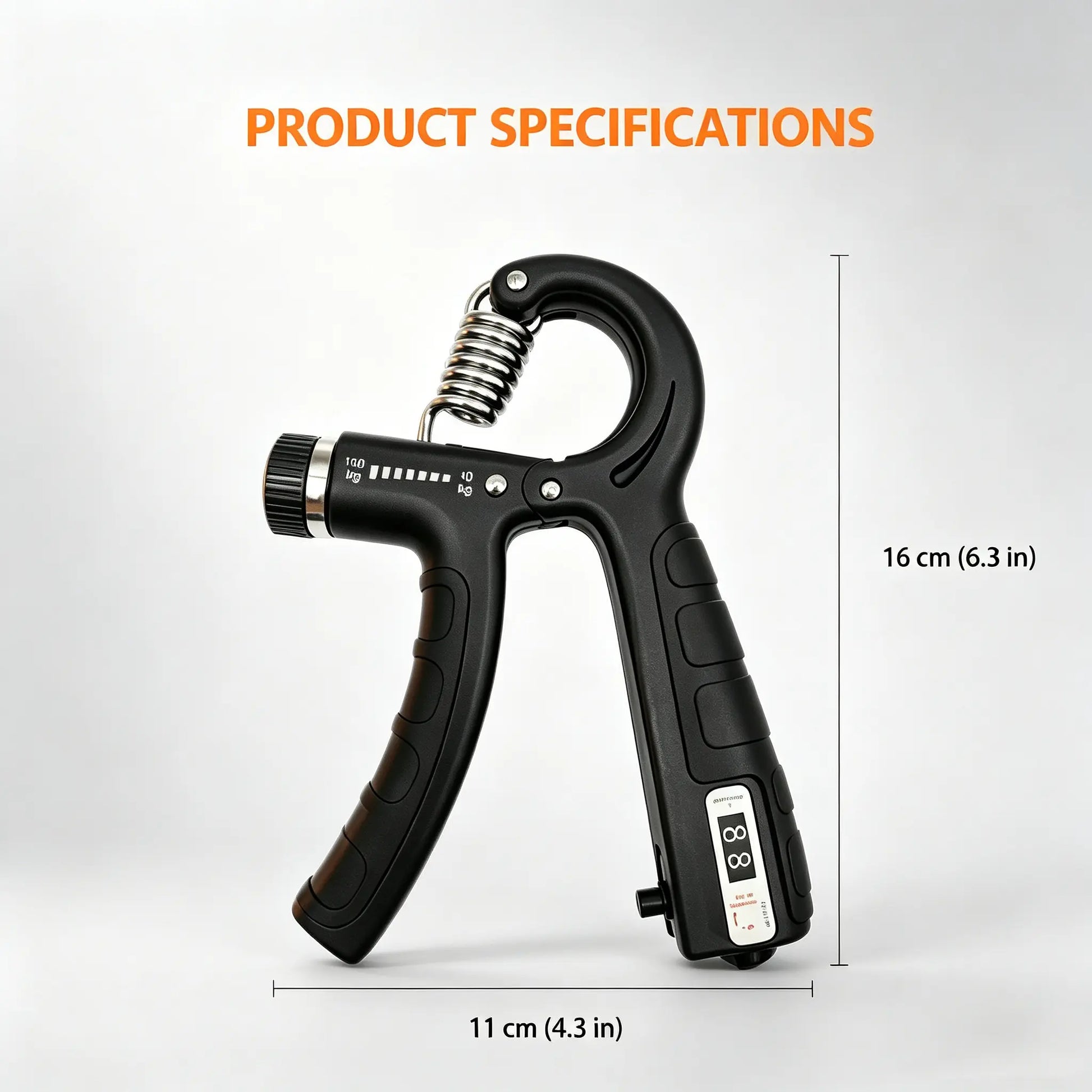Unleash Your Strength with the Adjustable Hand Grip Strengthener & Mechanical Counter
