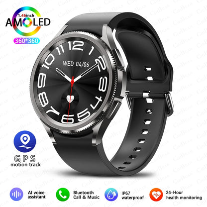 Elevate Your Fitness Journey with the Classic Bluetooth Call Smart Watch for Men - 2025 Model Featuring Health Monitoring and Outdoor Sports Capabilities