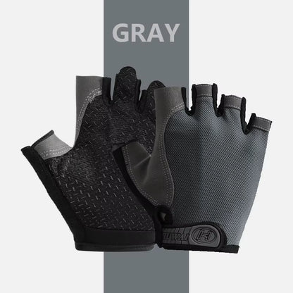 Professional Breathable Anti-Slip Half Finger Gloves for Summer Sports and Cycling - Unisex Design