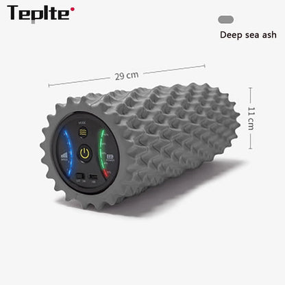 Elevate Your Fitness Routine with Our Rechargeable Vibration Foam Roller – The Ultimate Deep Tissue Massage Tool for Home Recovery!