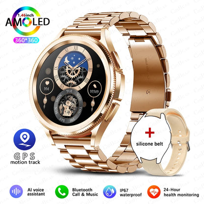 Elevate Your Fitness Journey with the Classic Bluetooth Call Smart Watch for Men - 2025 Model Featuring Health Monitoring and Outdoor Sports Capabilities