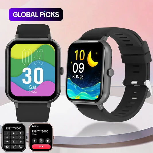Transform Your Fitness Journey with Our Advanced 1.83-Inch Touchscreen Smart Watch – Stay Connected, Track 100+ Sports Modes, and More!