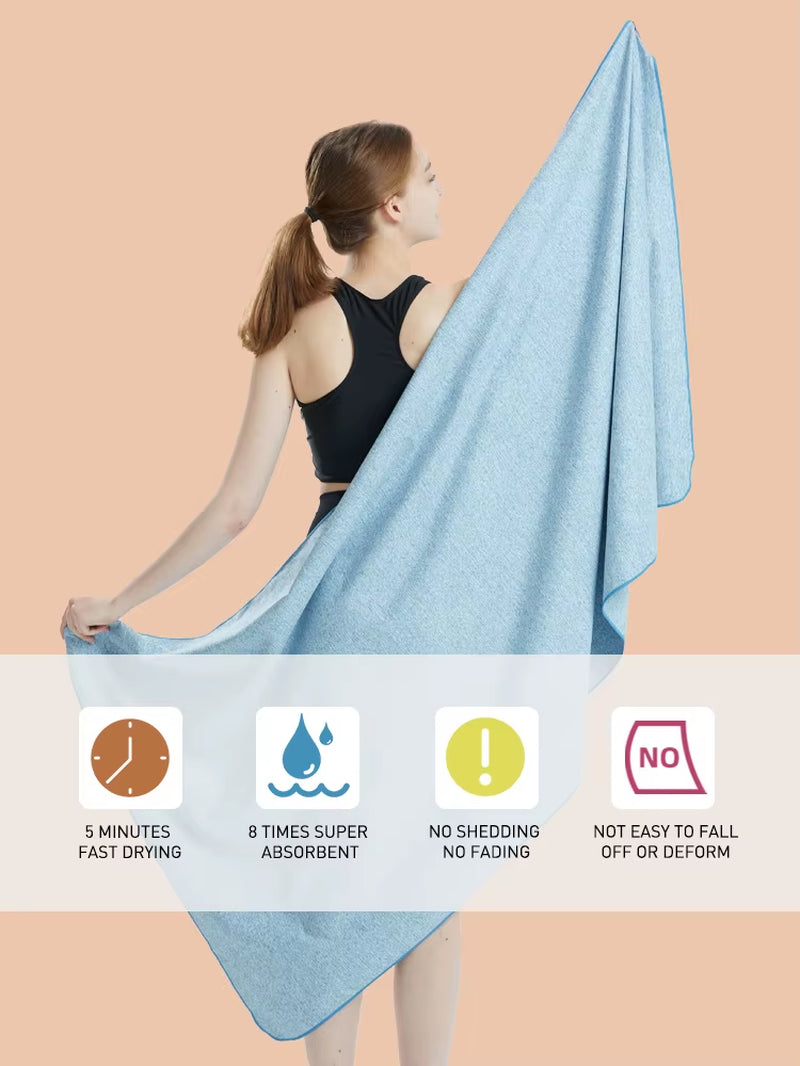 Experience the Ultimate Comfort with Our Quick-Dry Microfiber Gym Towel - Odor-Free, Super Absorbent, and Perfect for Any Workout!