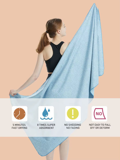 Experience the Ultimate Comfort with Our Quick-Dry Microfiber Gym Towel - Odor-Free, Super Absorbent, and Perfect for Any Workout!