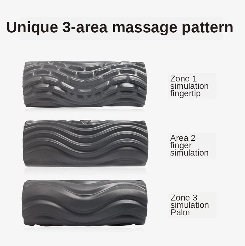 Elevate Your Fitness Routine with Our Rechargeable Vibration Foam Roller – The Ultimate Deep Tissue Massage Tool for Home Recovery!