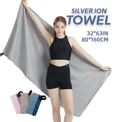 Experience the Ultimate Comfort with Our Quick-Dry Microfiber Gym Towel - Odor-Free, Super Absorbent, and Perfect for Any Workout!