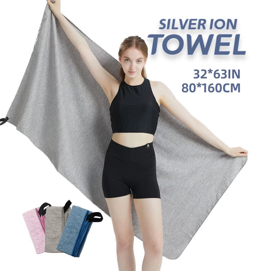 Experience the Ultimate Comfort with Our Quick-Dry Microfiber Gym Towel - Odor-Free, Super Absorbent, and Perfect for Any Workout!