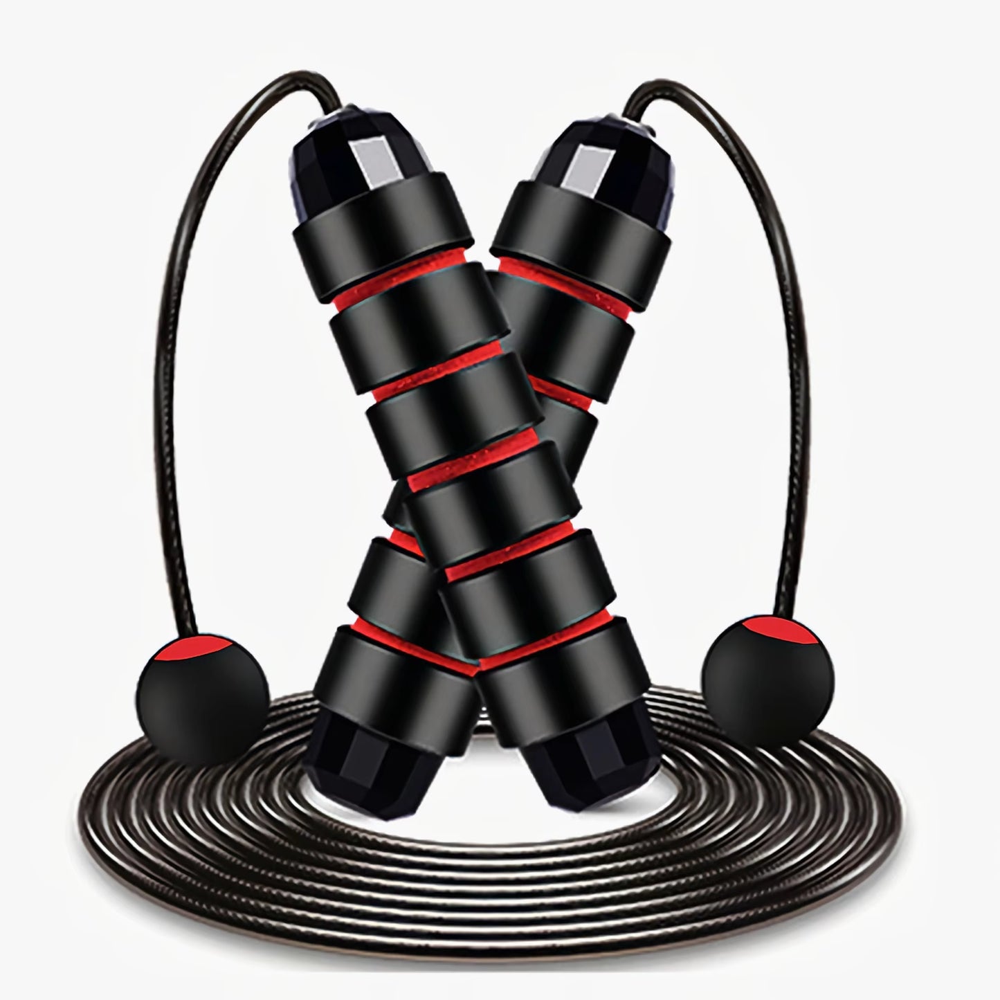Elevate Your Fitness Routine with Our Adjustable Tangle-Free Speed Jump Rope Featuring Comfortable Foam Handles