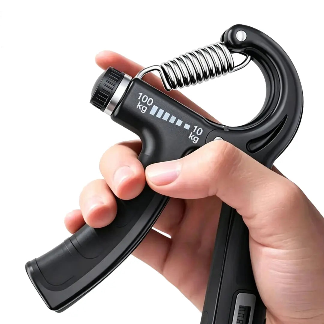 Unleash Your Strength with the Adjustable Hand Grip Strengthener & Mechanical Counter