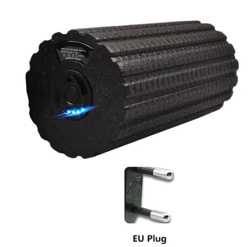 Elevate Your Fitness Routine with Our Rechargeable Vibration Foam Roller – The Ultimate Deep Tissue Massage Tool for Home Recovery!