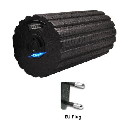 Elevate Your Fitness Routine with Our Rechargeable Vibration Foam Roller – The Ultimate Deep Tissue Massage Tool for Home Recovery!