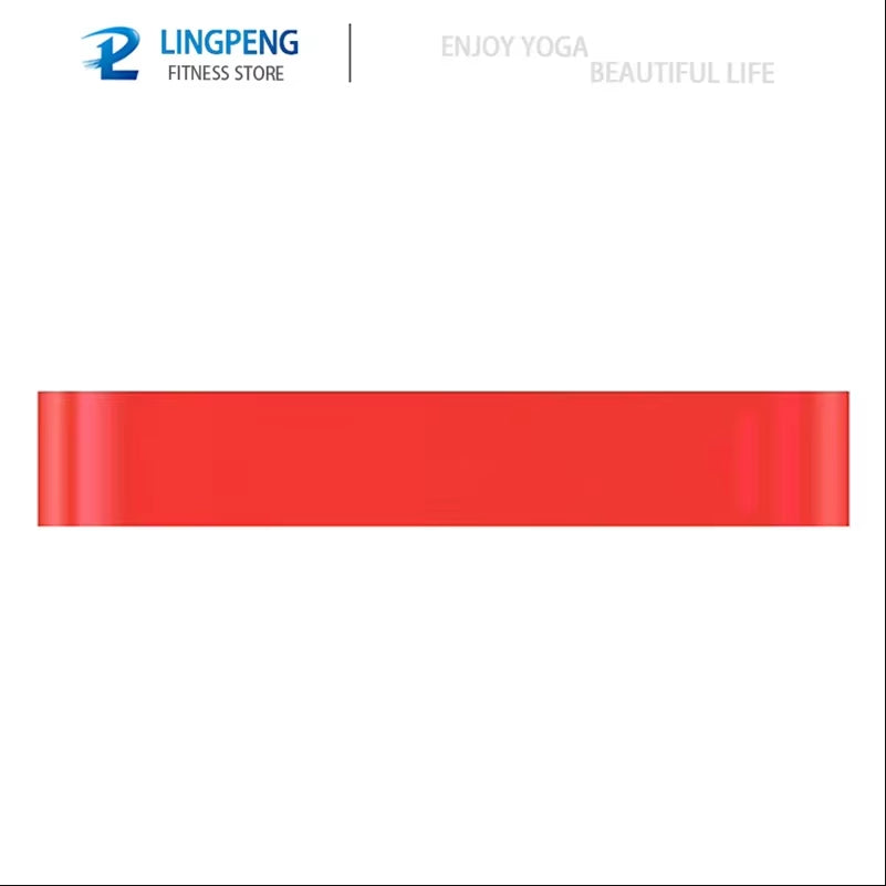 Resistance Bands for Yoga and Fitness - Elastic Loop Stretch Band for Hip, Leg, and Squat Training
