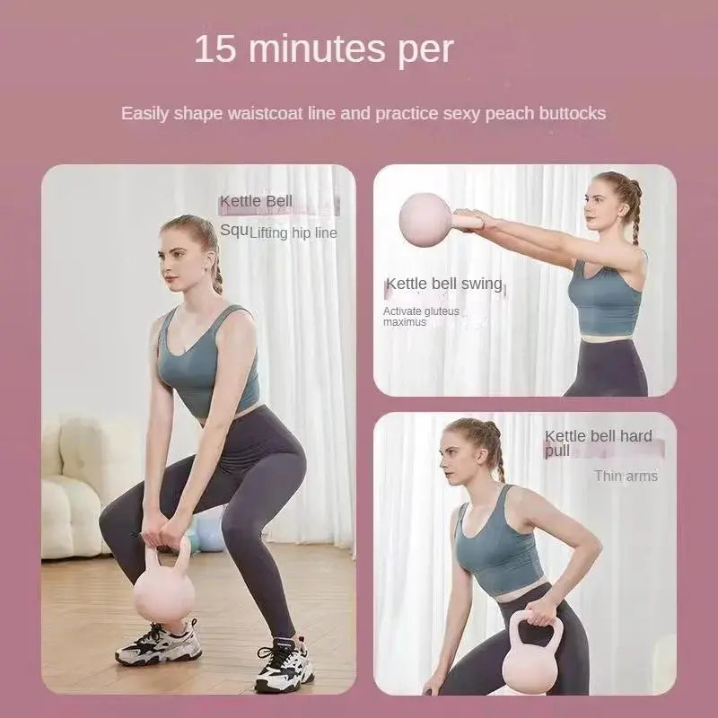 Soft Kettlebell, 3 Counts/Set Colorful Kettlebells Are Available, Fitness Equipment for Home Gym, Weight Training Equipment for Women & Men, Glute Workout Equipment, Home Exercise Equipment, Muscle Training Equipment, Weightlifting Kettlebell