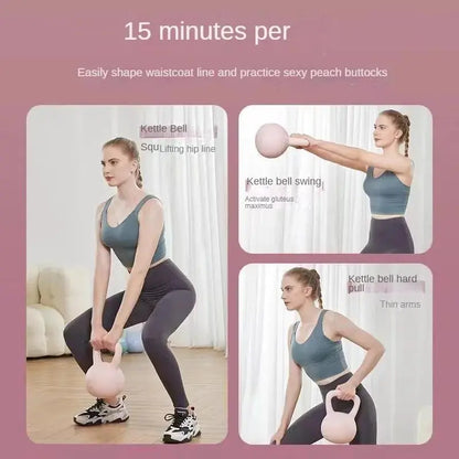 Soft Kettlebell, 3 Counts/Set Colorful Kettlebells Are Available, Fitness Equipment for Home Gym, Weight Training Equipment for Women & Men, Glute Workout Equipment, Home Exercise Equipment, Muscle Training Equipment, Weightlifting Kettlebell