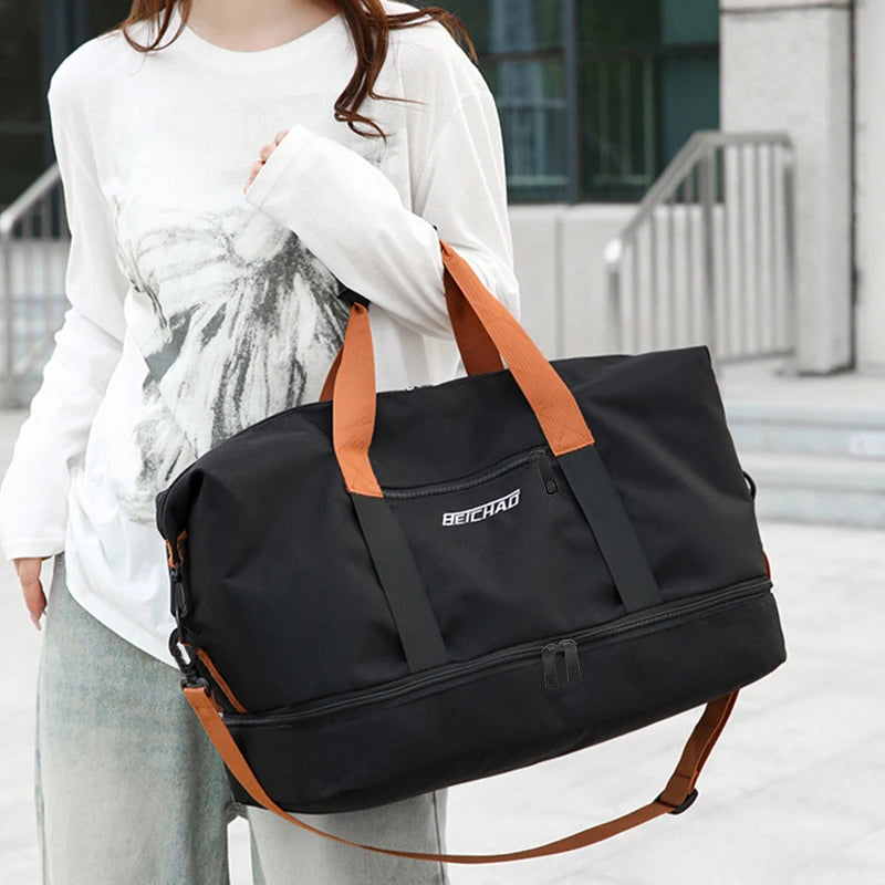 Ultimate Portable Fitness Travel Gym Bag for Active Lifestyles