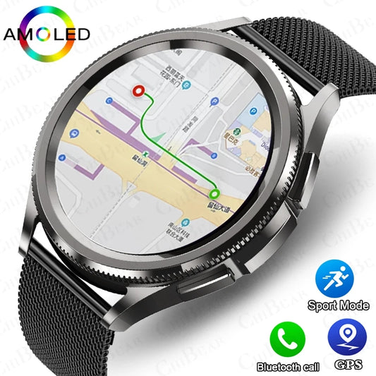 Elevate Your Fitness Journey with the Classic Bluetooth Call Smart Watch for Men - 2025 Model Featuring Health Monitoring and Outdoor Sports Capabilities