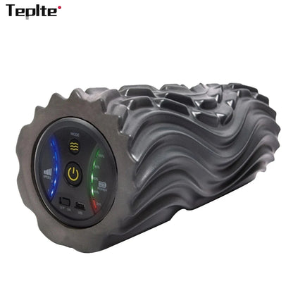Elevate Your Fitness Routine with Our Rechargeable Vibration Foam Roller – The Ultimate Deep Tissue Massage Tool for Home Recovery!