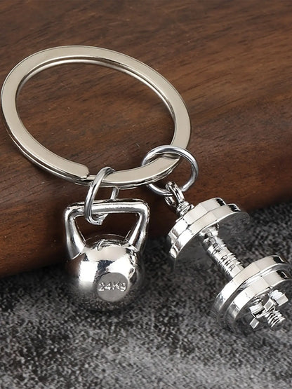 Elevate Your Style with Gym-Inspired Kettlebell & Dumbbell Bag Charms! Perfect for Fitness Lovers! 🏋️‍♀️✨