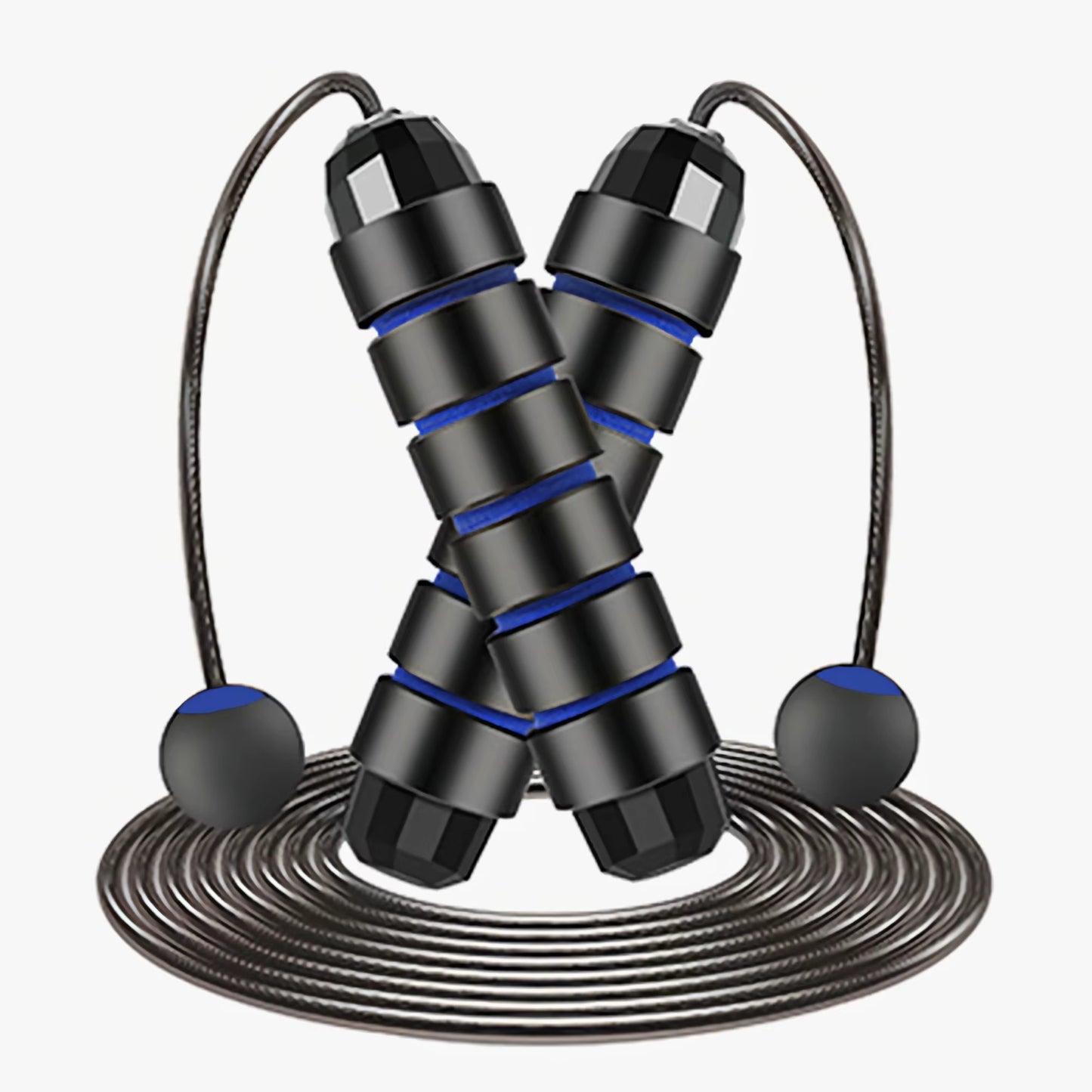 Elevate Your Fitness Routine with Our Adjustable Tangle-Free Speed Jump Rope Featuring Comfortable Foam Handles