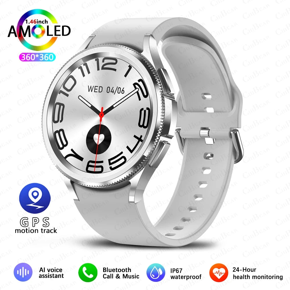 Elevate Your Fitness Journey with the Classic Bluetooth Call Smart Watch for Men - 2025 Model Featuring Health Monitoring and Outdoor Sports Capabilities