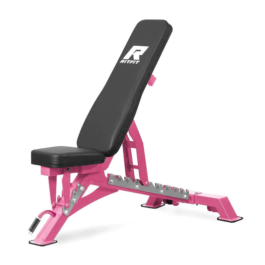 Transform Your Home Workouts with the RITFIT Adjustable Weight Bench - 1300LB Capacity for Ultimate Versatility and Comfort